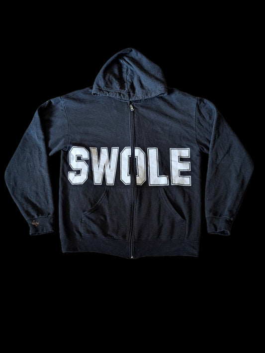 SWOLE - Full Zip Hooded Sweatshirt