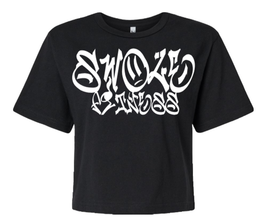 SWOLE Graffiti — Women’s Boxy Heavyweight T-Shirt