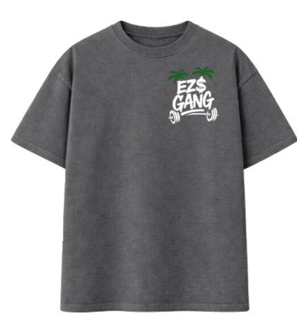 EZ$ Gang — Oversized Drop-Shoulder T-Shirt