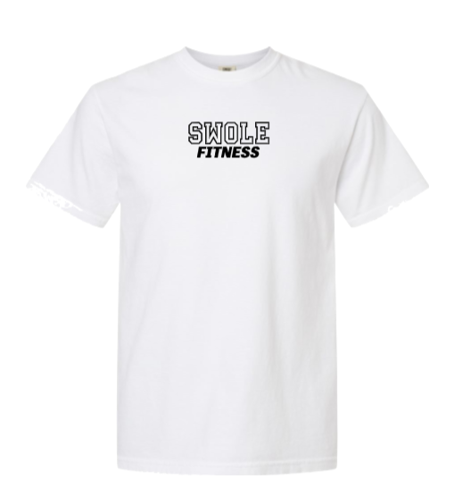 SWOLE Fitness "Train for Results" — Heavyweight T-Shirt